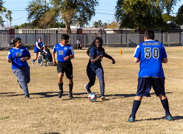 7th Annual Unified Soccer Classic, Thursday, December 8, 2022. 12 schools, including 5 CUSD schools, participated in the morning tournament. Play Unified, Live Unified.